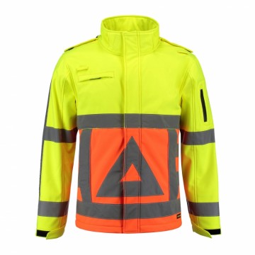 Softshell vr orangeyellow front 2